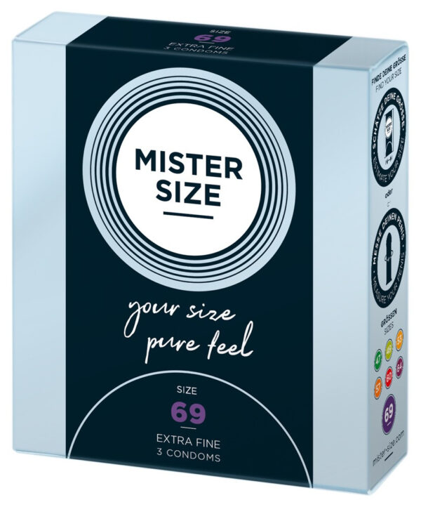 Mister Size tenký kondóm - 69mm (3ks)