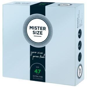 Mister Size thin condom - 47mm (36pcs)