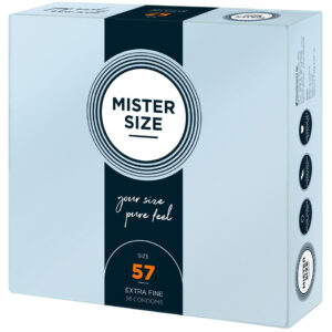 Mister Size thin condom - 57mm (36pcs)