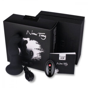 Nomi Tang – rotating & vibrating butt plug (black)
