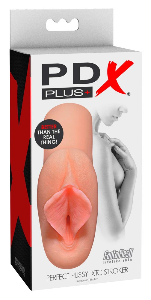PDX XTC Stroker - realistic artificial pussy masturbator (natural)