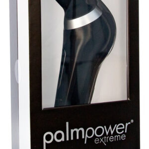 PalmPower Extreme Wand - Cordless Massage Vibrator (Black)