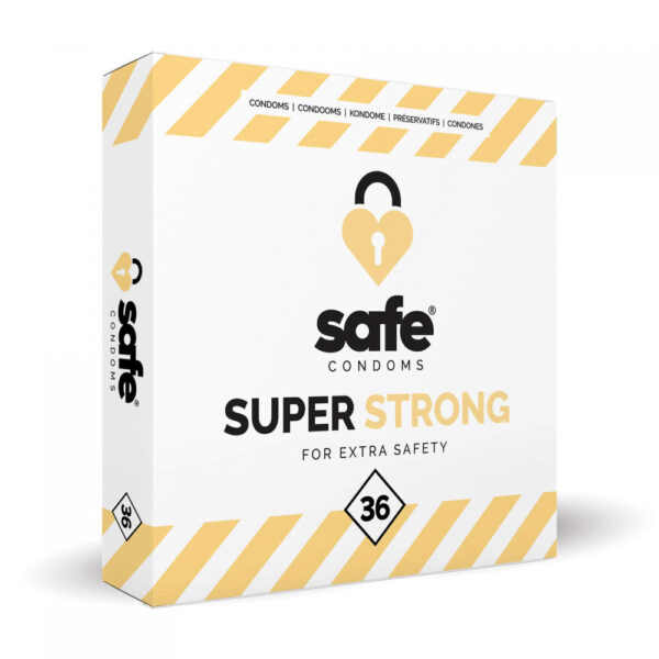 SAFE - Condoms Super Strong for Extra Safety (36 pcs)