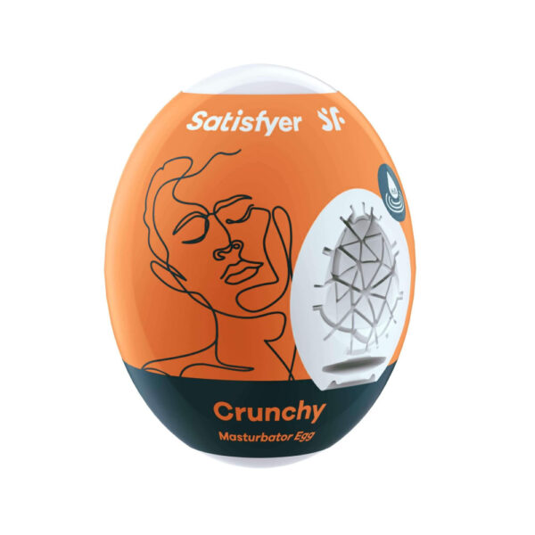 Satisfyer Egg Crunchy - masturbační vajíčko (1ks)