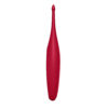 vodotěsný vibrátor na klitoris (červený)