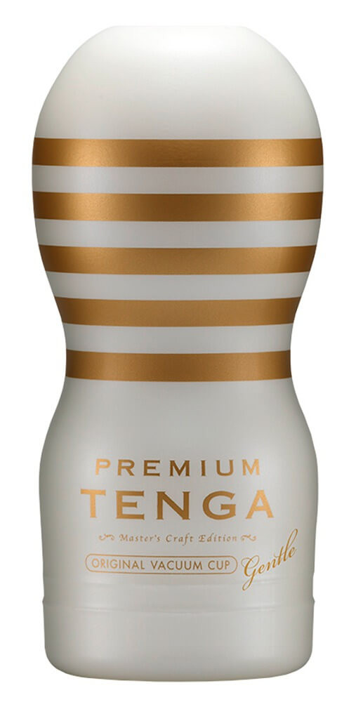TENGA Premium Gentle - Disposable Masturbator (White)