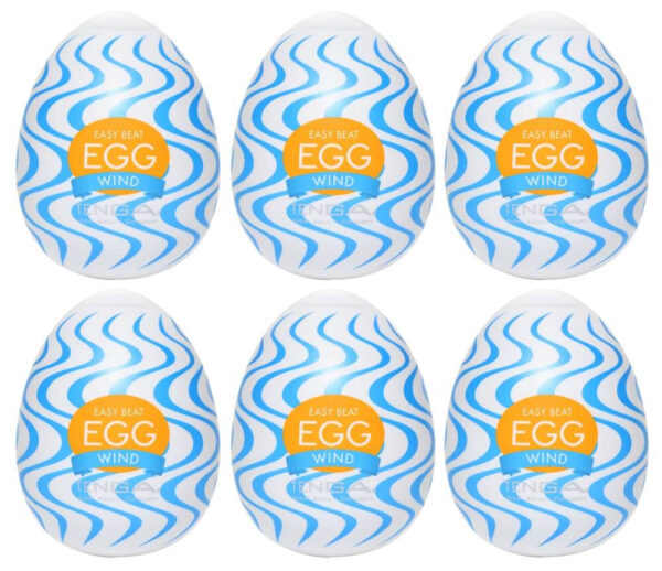 Tenga Egg Wind - masturbation egg (6pcs)