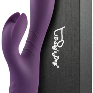 Tracy's Dog Clitoral Kneading & Slipping Rabbit Vibrator - purple