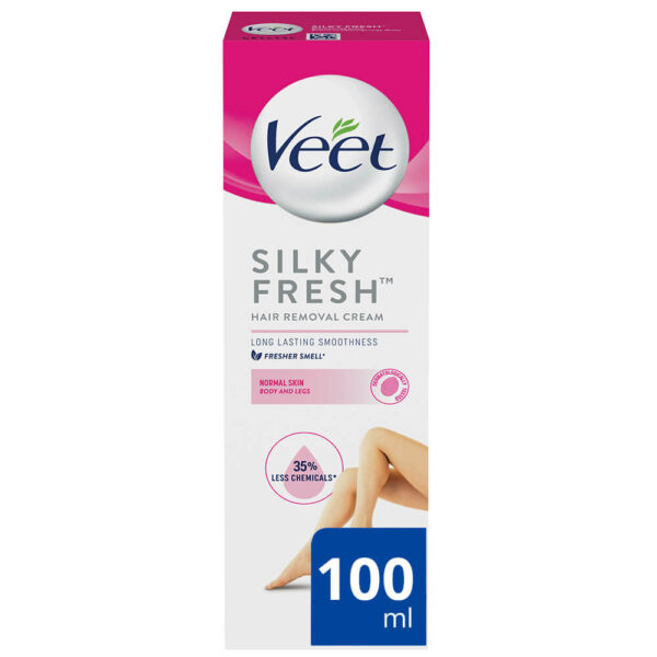 Veet Silk & Fresh - Depilatory Cream - Lotus Milk Jasmine (100ml)