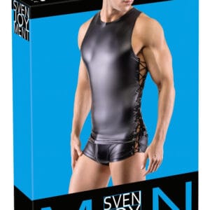 Svenjoyment - Pánský korzetový top (černý) - M