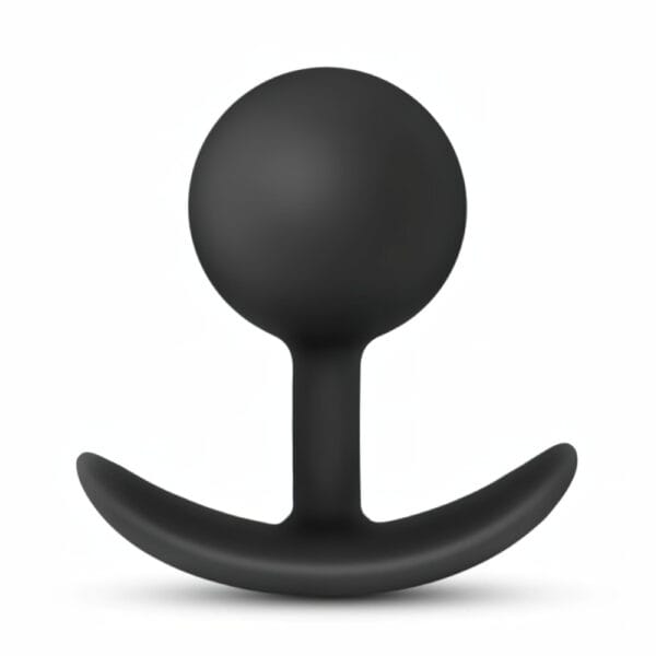 Anal Adventures Platinum - anální kolík (černý)