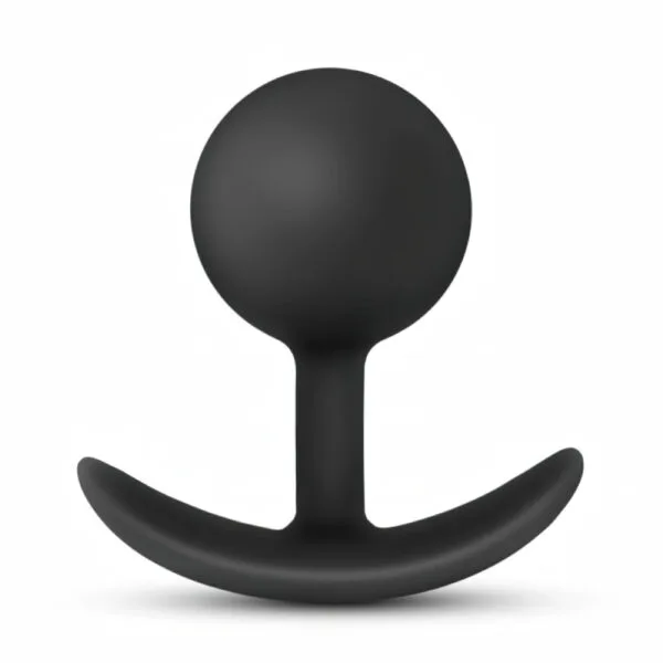 Anal Adventures Platinum - anální kolík (černý)