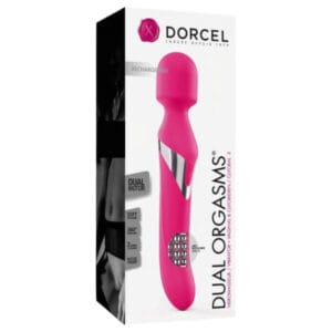 Dorcel Dual Orgasms - akumulátorový 2v1 masážní vibrátor (růžový)