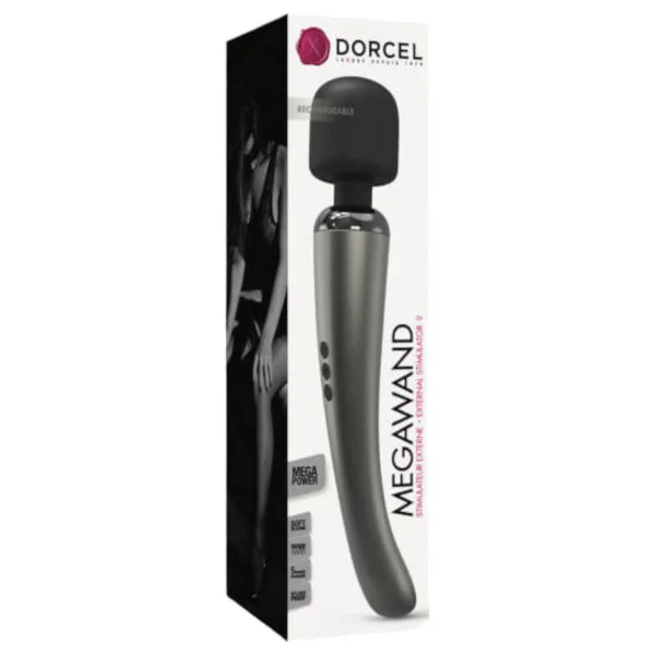 Dorcel Megawand - masážní vibrátor na nabíjení (stříbrný)