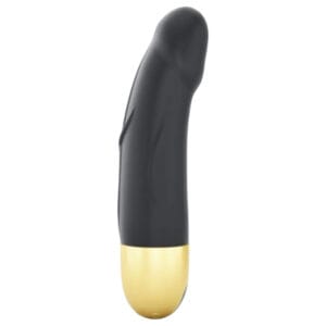 Dorcel Real Vibration S 2.0 - dobíjecí vibrátor (černý-zlatý)