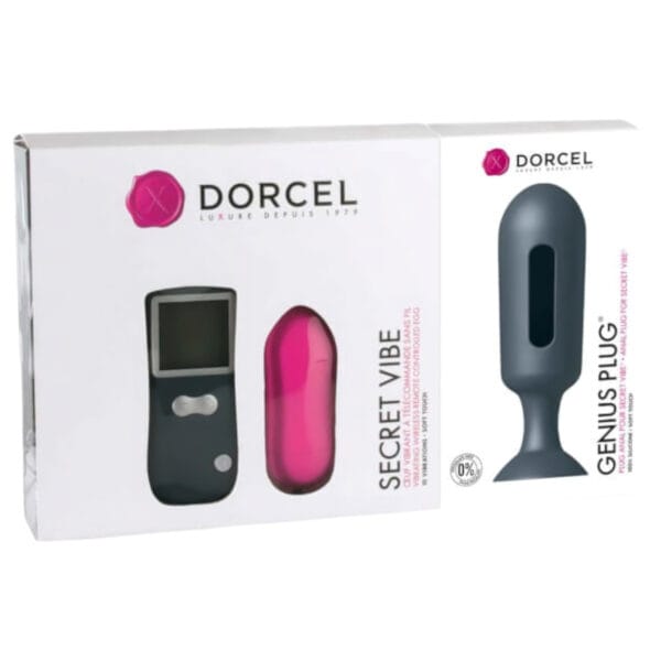 Dorcel Secret Vibe - sada vibračního vajíčka (2 díly)
