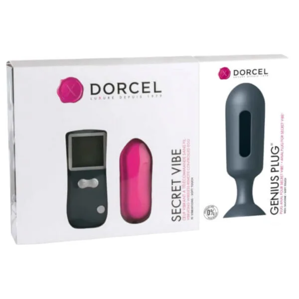 Dorcel Secret Vibe - sada vibračního vajíčka (2 díly)