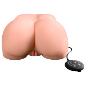 PDX Elite Milk Me Silly - vibrační torzo masturbátor (přírodní)