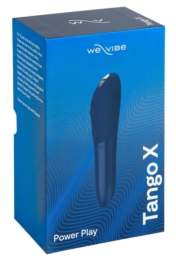 We-Vibe Tango X - vodotěsný vibrátor v tyčce (modrý)