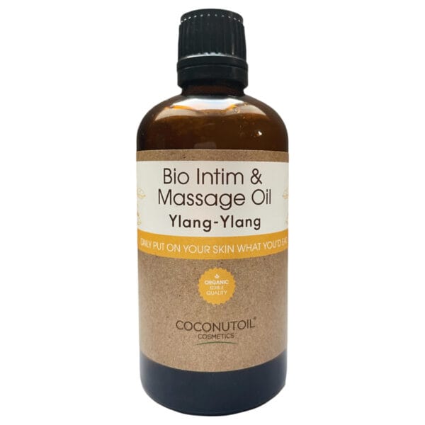 Bio intimní masážní olej Ylang-Ylang (80 ml)