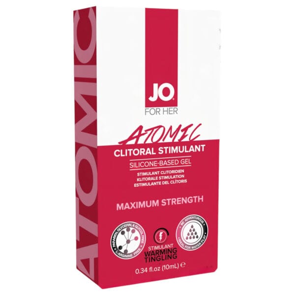 JO ATOMIC - stimulační gel pro klitoris pro ženy (10ml)