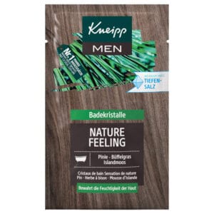 Kneipp Koupelové krystaly - Přírodní pocit pro muže (60g)