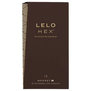 LELO Hex Respect XL - luxusní kondomy (12 ks)