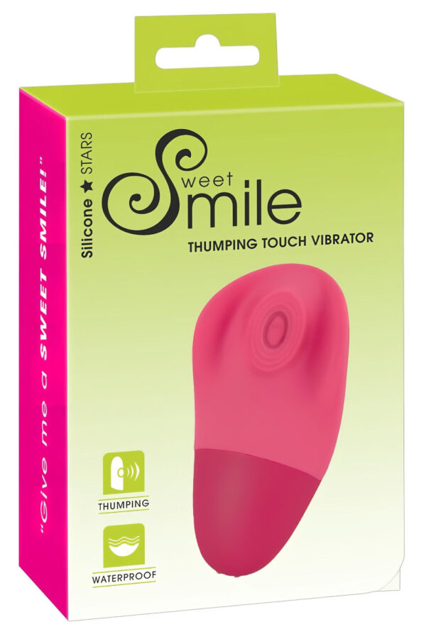SMILE Thumping Touch - akumulátorový pulzující vibrátor na klitoris (růžový)