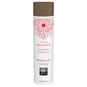Shiatsu Warming - masážní olej - koriandr-santalové dřevo 100ml