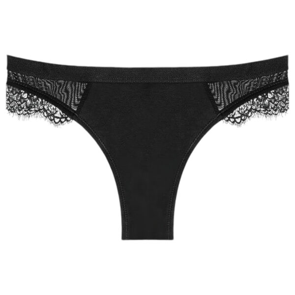 Adalet Flora - menstruační kalhotky (černé) - M