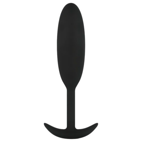 Easytoys Heavy Fulfiller - malý anální kolík 54g (černý)