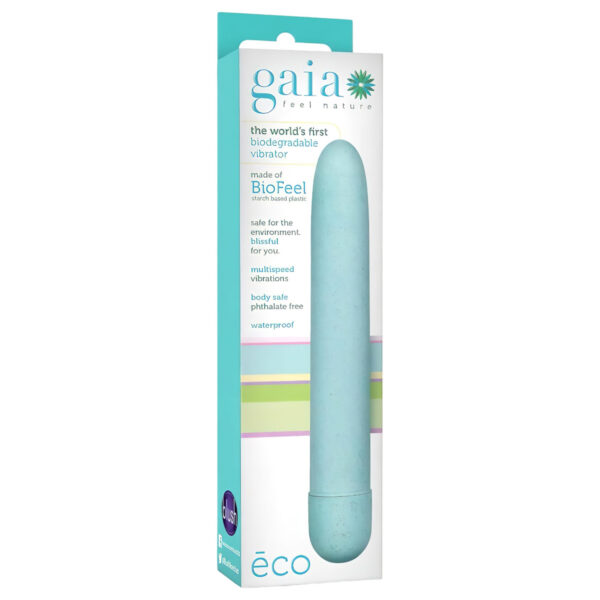 Gaia Eco L – ekologický tyčový vibrátor (modrý) – velký