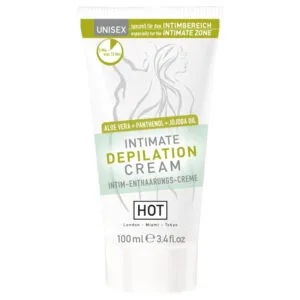 HOT Intimate - intimní depilační krém se špachtlí (100 ml)