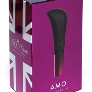 HOT Octopuss Amo - dobíjecí vibrátor na klitoris (černý)