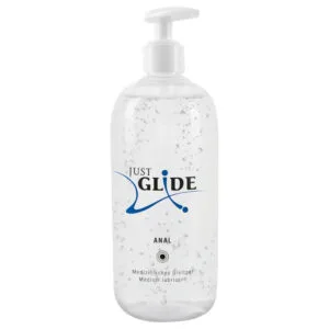 Just Glide Anal - vodní anální lubrikant (500ml)