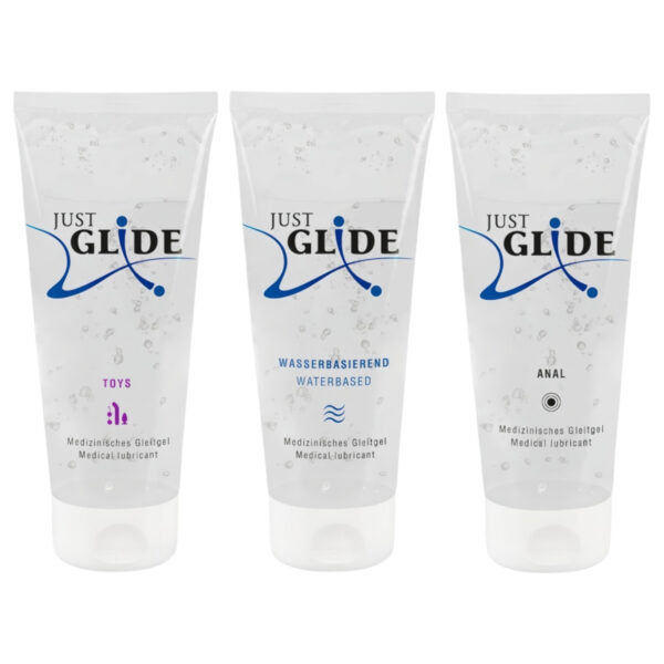 Just Glide lubrikační sada (3x200 ml)