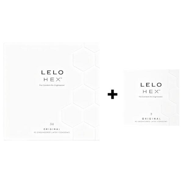 LELO Hex Original - Luxusní kondomy balení (36+3 ks)