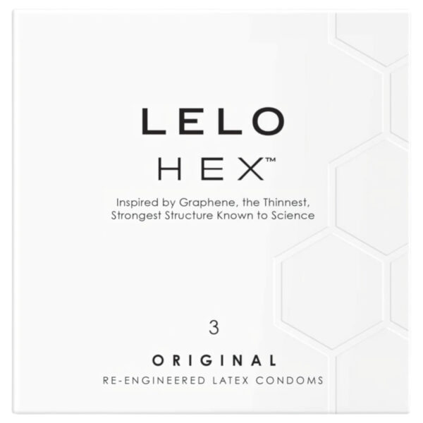 LELO Hex Original - Luxusní kondomy (3 ks)
