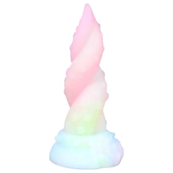 OgazR Kraken - točité chapadlo dildo - 18 cm (duha)