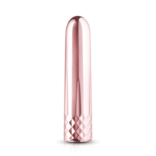 Rosy Gold Mini - akumulátorový mini vibrátor (růžovo-zlatý)