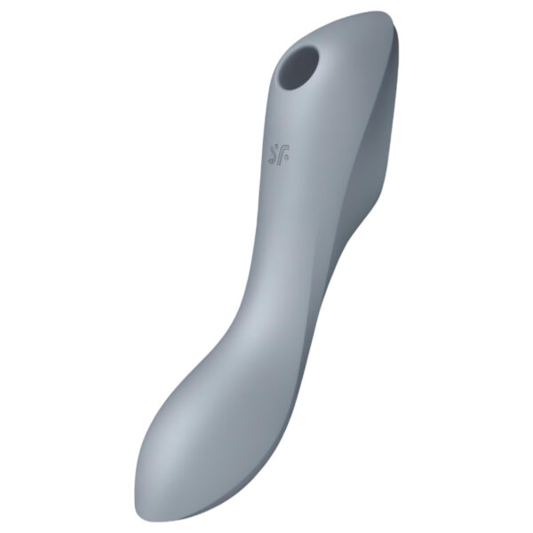Satisfyer Curvy Trinity 3 - vzduchové 2v1 vibrátor (šedý)