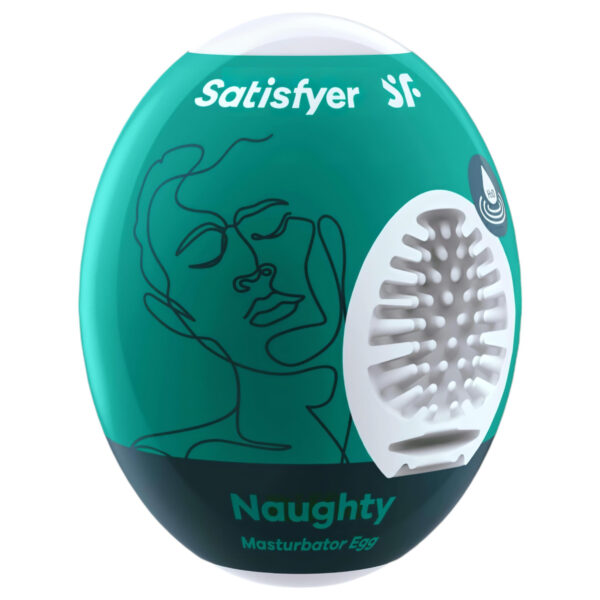Satisfyer Egg Naughty – hravé vajíčko masturbátor (1 ks)