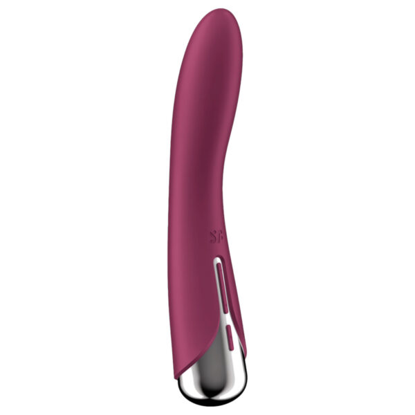 Satisfyer Spinning Vibe 1 - rotační G-bod vibrátor (červený)