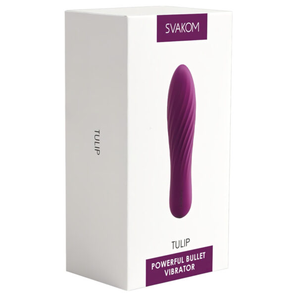 Svakom Tulip - nabíjecí mini vibrátor (fialový)