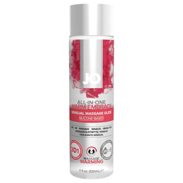 System JO All-in-One – hřejivý lubrikant & masážní gel (120 ml)