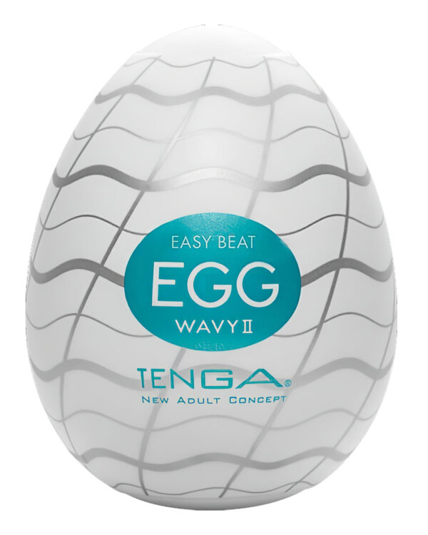TENGA Egg Wavy II - vajíčko masturbátor (1 ks)