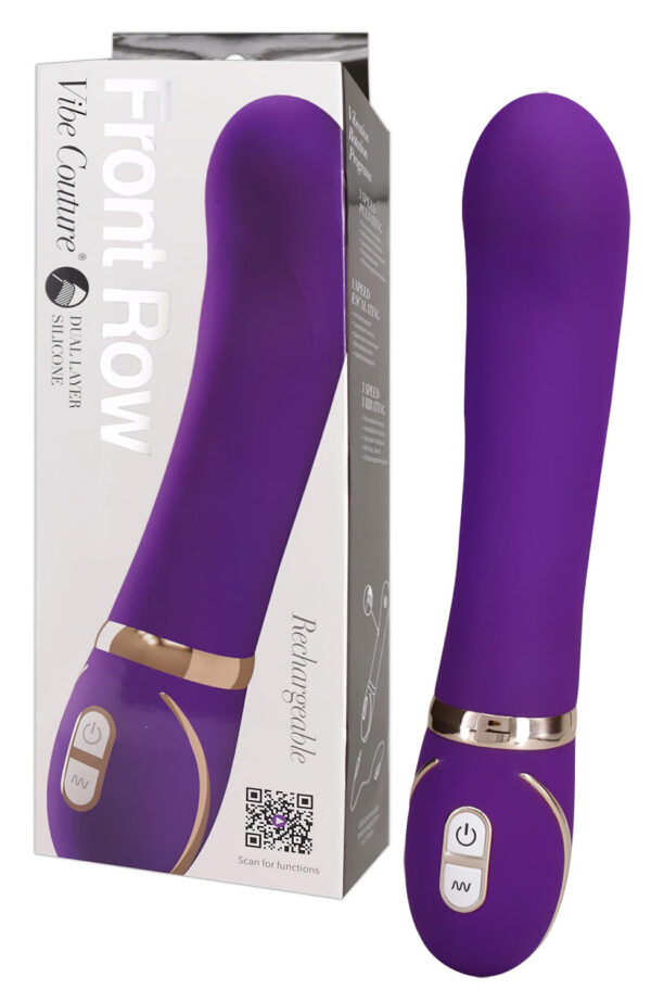 Vibe Couture Front Row - G-bod vibrátor (fialová)