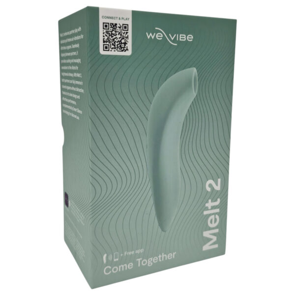 We-Vibe Melt 2 - chytrý stimulátor klitorisu (tyrkysový)