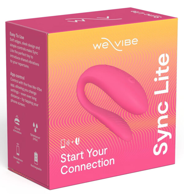 We-Vibe Sync Lite - chytrý párový vibrátor s dálkovým ovládáním (růžový)