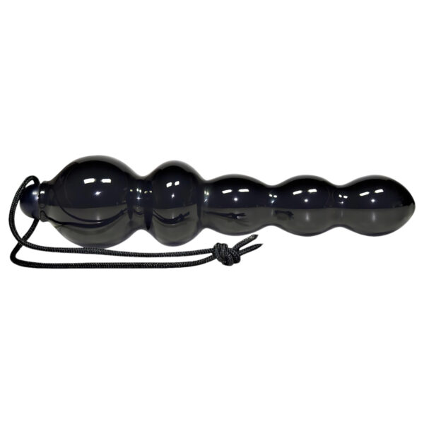You2Toys Black Jack - černé anální dildo s kuličkami